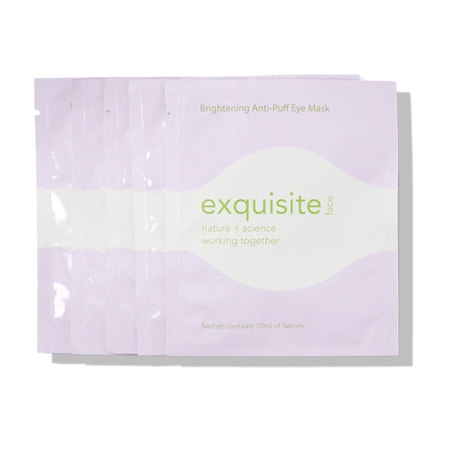 Exquisite Face & Body Brightening Anti-puff Eye Mask - 5 individually wrapped masks